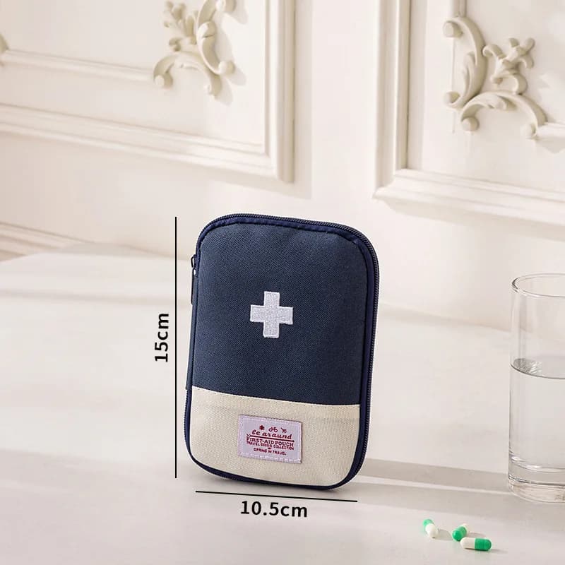 Portable Large Capacity Foldable Oxford Cloth Medical First Aid Kit Multi-Purpose Drug Storage Bag Home Travel Emergency Bag