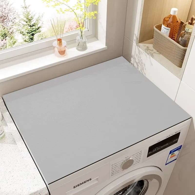 Drum type washing machine mat, water absorbing and sunscreen soft diatomaceous earth mat, bedside cover cloth, refrigerator mat