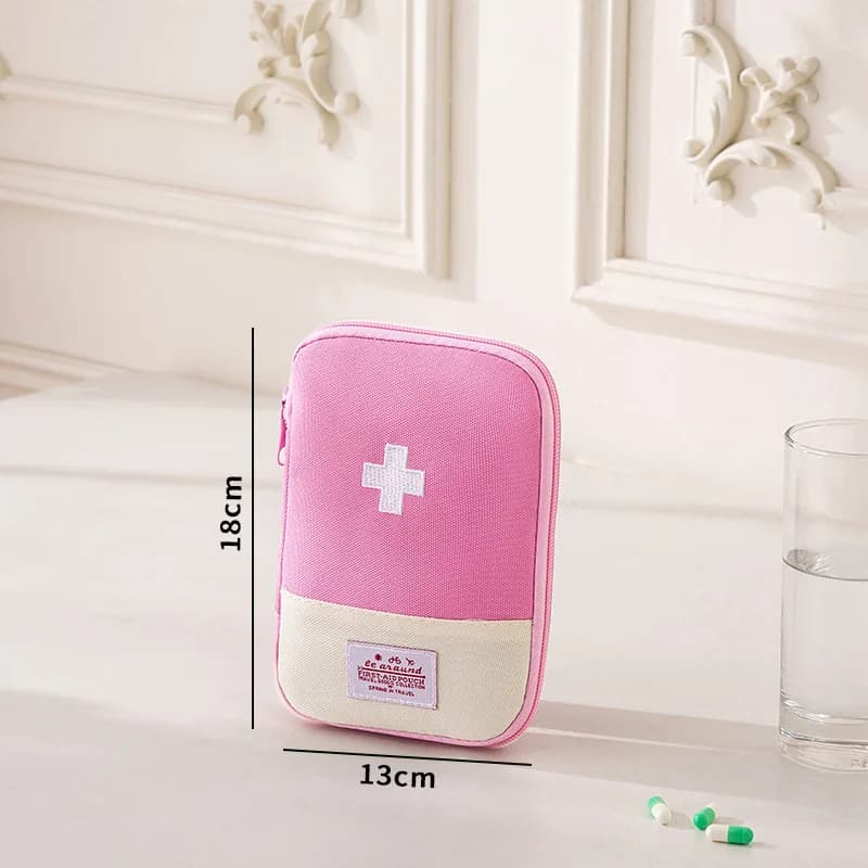 Portable Large Capacity Foldable Oxford Cloth Medical First Aid Kit Multi-Purpose Drug Storage Bag Home Travel Emergency Bag